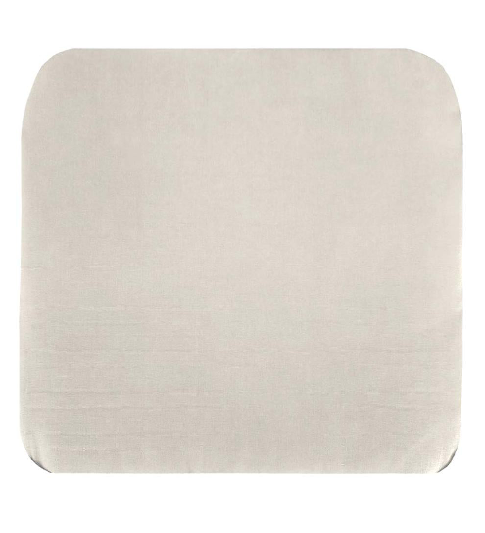 Plow &amp; Hearth Outdoor Furniture Cushions | Outdoor Living Replacement Cushion For Prospect Hill Furniture Ottoman - Forest Green