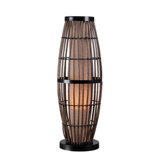 Plow &amp; Hearth Outdoor Lamps &amp; Lighting | Outdoor Living Biscayne Outdoor Floor Lamp - Rattan