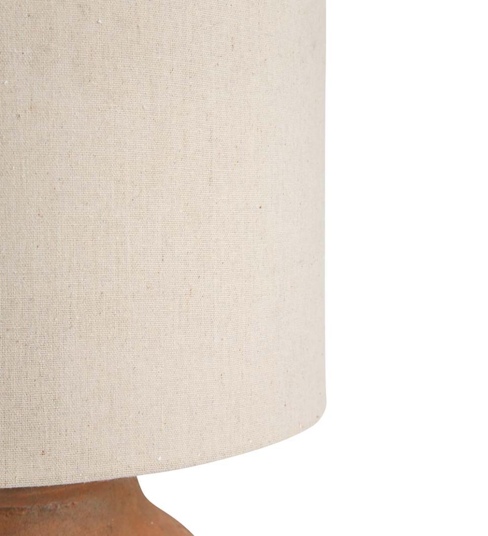 Plow &amp; Hearth Outdoor Lamps &amp; Lighting | Outdoor Living Outdoor Terra Cotta Style Table Lamp