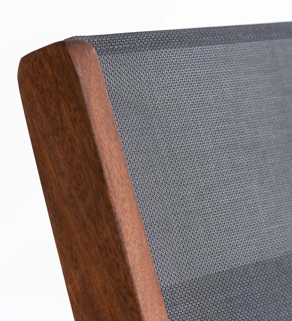 Plow &amp; Hearth Outdoor Seating Sets | Outdoor Living Eucalyptus Wood Outdoor Bistro Set With 2 Textilene Fabric Chairs