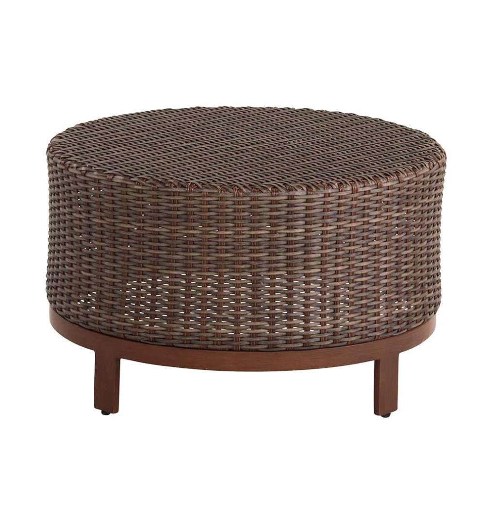 Plow &amp; Hearth Outdoor Wicker | Outdoor Living Urbanna Premium Wicker Collection With Luxury Cushions