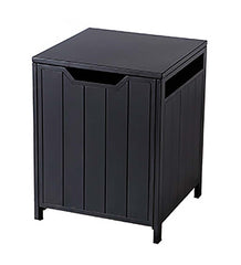 Plow &amp; Hearth Propane Fire Pits | Fireplace &amp; Hearth Slatted Stamped Steel Propane Tank Cover - Black