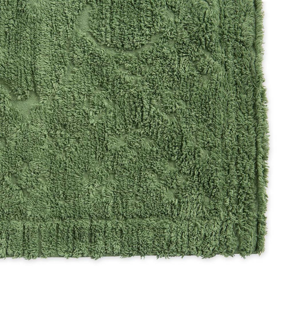 Plow &amp; Hearth Quilts &amp; Bedspreads | Indoor Living Juliet Tufted Cotton Chenille Bedding