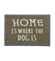 Plow &amp; Hearth Small Accent Rugs | Indoor Living Home Is Where The Dog Is Washable Mud Rug