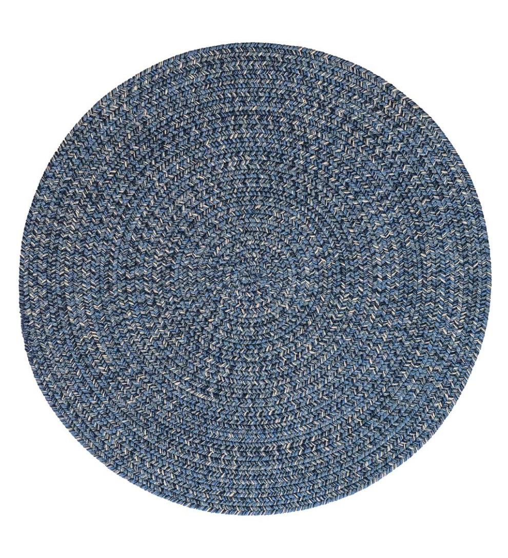 Plow &amp; Hearth Small Accent Rugs | Indoor Living Indoor/Outdoor Oval Pine Creek Braided Polypropylene Rug