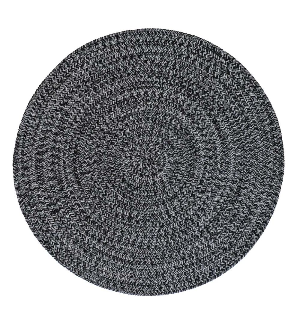 Plow &amp; Hearth Small Accent Rugs | Indoor Living Indoor/Outdoor Oval Pine Creek Braided Polypropylene Rug