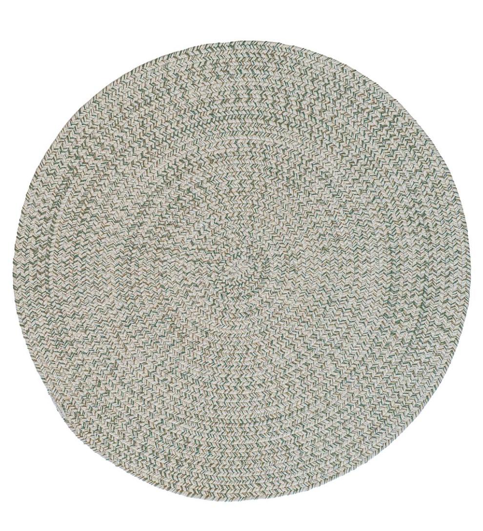 Plow &amp; Hearth Small Accent Rugs | Indoor Living Indoor/Outdoor Oval Pine Creek Braided Polypropylene Rug
