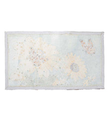 Plow &amp; Hearth Small Accent Rugs | Indoor Living Indoor/Outdoor Sunflower And Butterfly Hooked Polypropylene Accent Rug