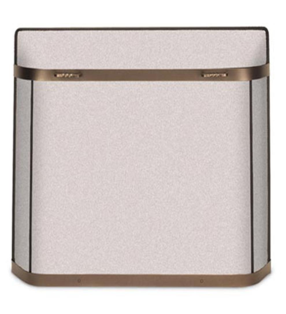 Plow &amp; Hearth Spark Guards | Fireplace &amp; Hearth Fireplace Spark Guard In Burnished Bronze