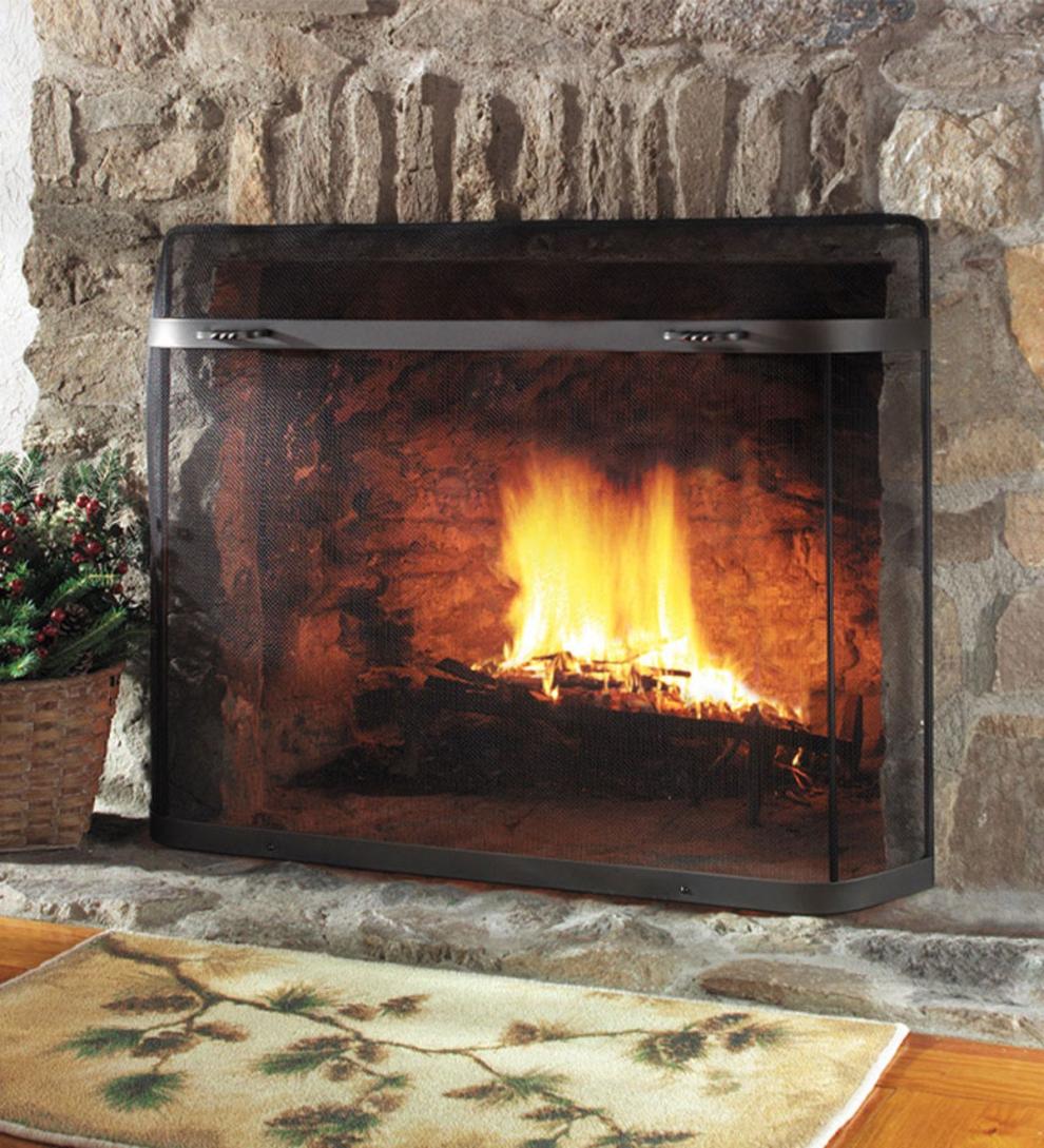Plow &amp; Hearth Spark Guards | Fireplace &amp; Hearth Spark Guard
