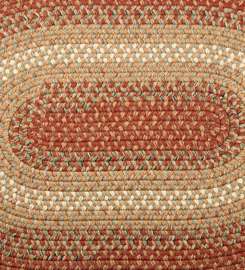 Plow &amp; Hearth Stair Treads &amp; Rug Pads | Indoor Living Indoor/Outdoor Braided Polypro Roanoke Stair Tread - Black Multi