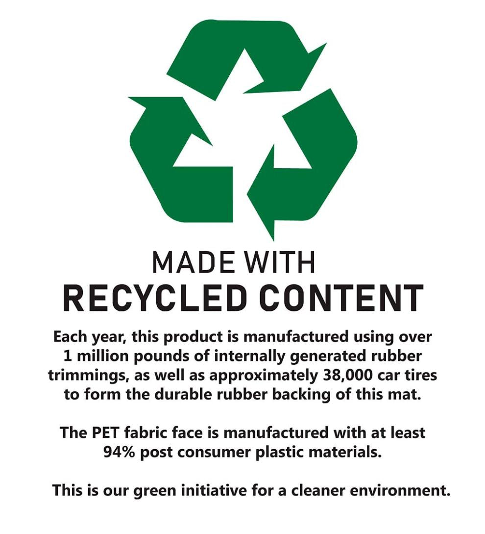 Plow &amp; Hearth Stair Treads &amp; Rug Pads | Indoor Living Waterhog Basket Weave Stair Tread Mats, Set Of 4 - Bordeaux