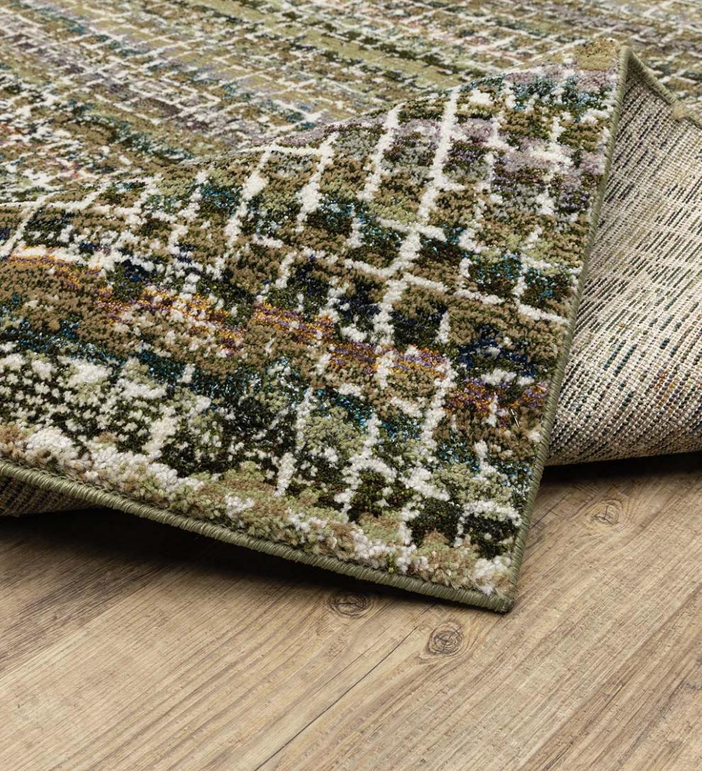 Plow &amp; Hearth Synthetic Rugs | Indoor Living Ashland Colorcast Synthetic Blend Indoor Rug