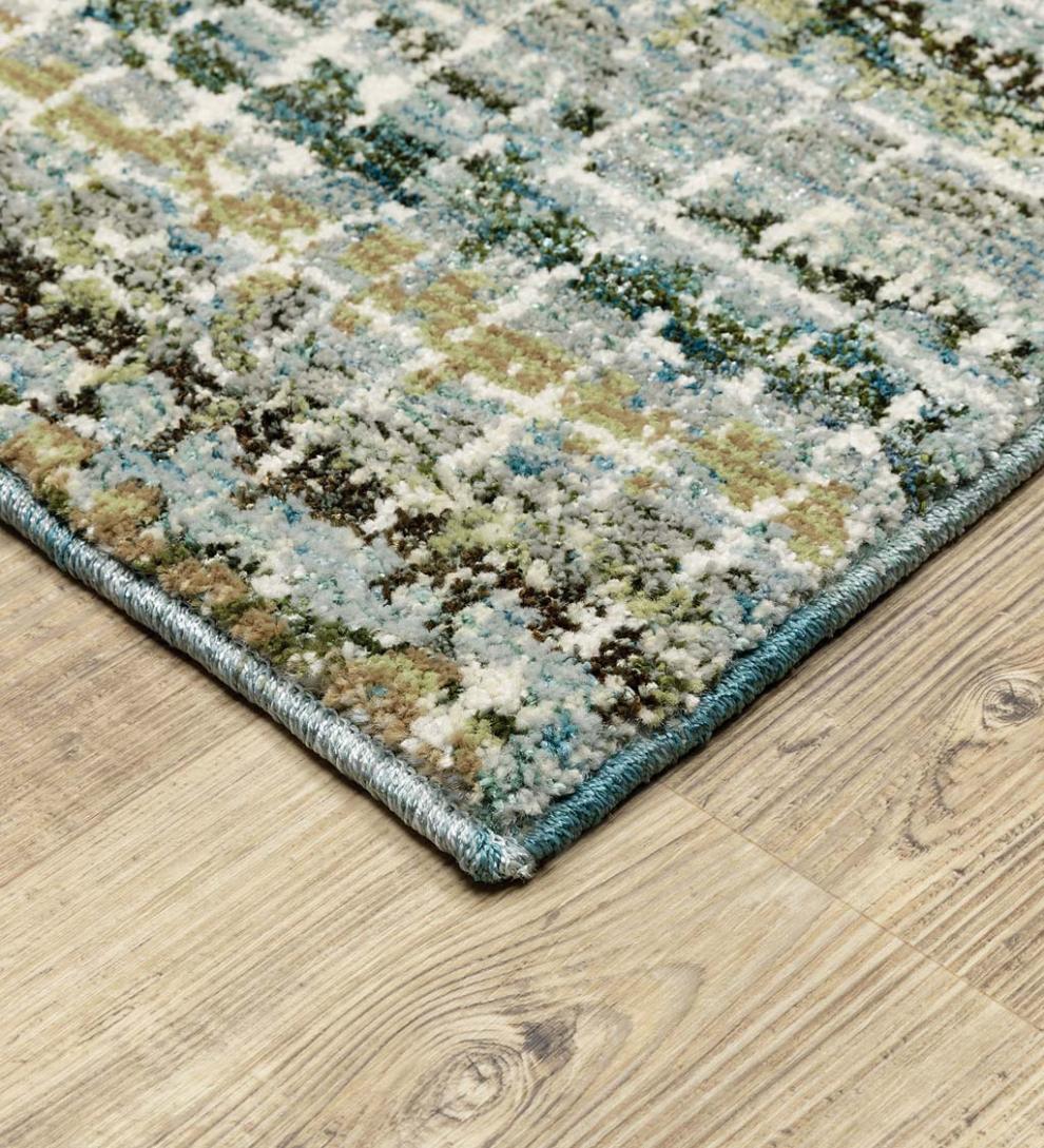 Plow &amp; Hearth Synthetic Rugs | Indoor Living Ashland Colorcast Synthetic Blend Indoor Rug