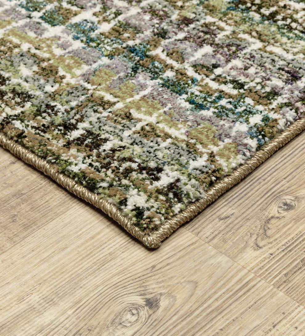 Plow &amp; Hearth Synthetic Rugs | Indoor Living Ashland Colorcast Synthetic Blend Indoor Rug
