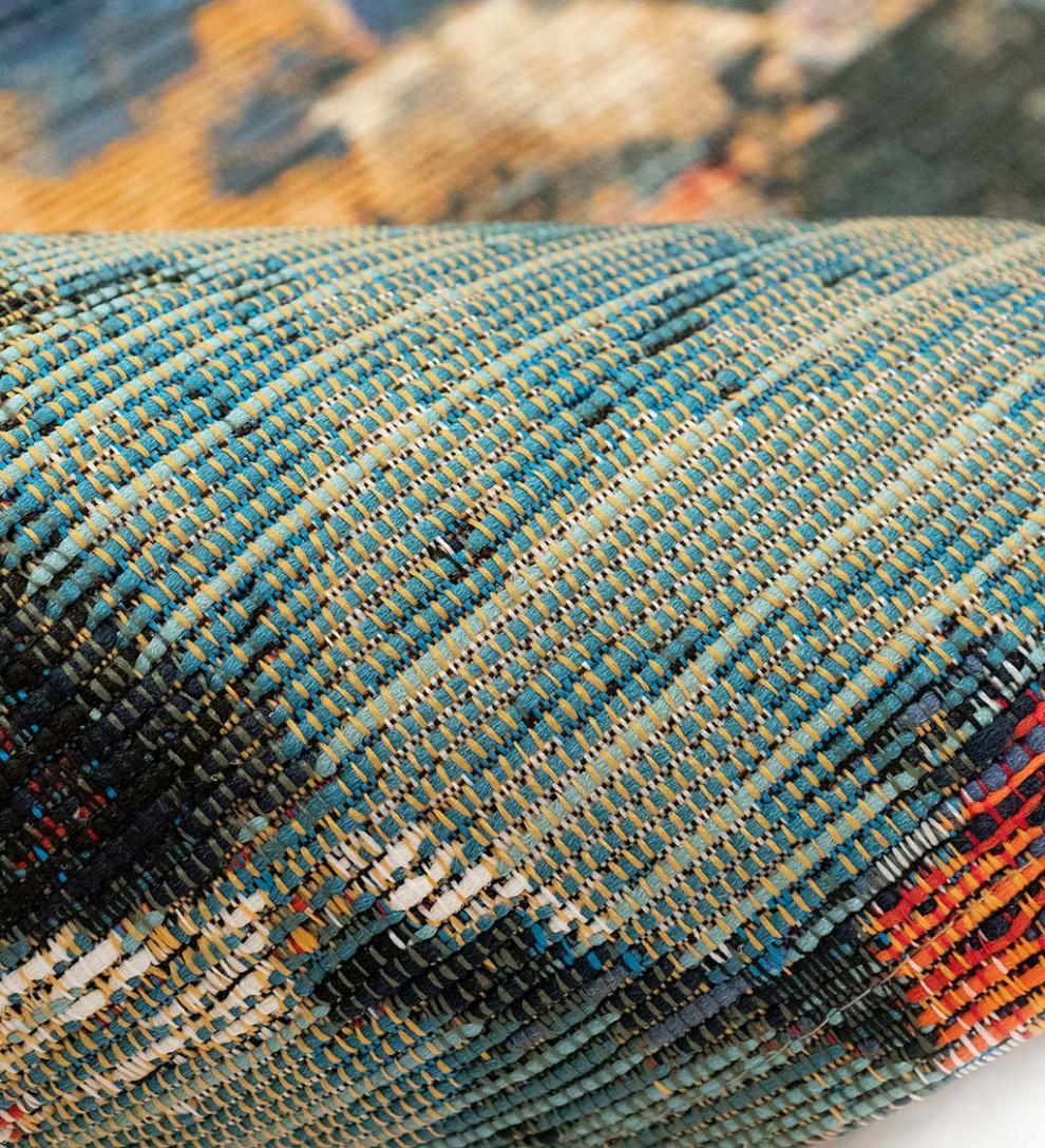 Plow &amp; Hearth Synthetic Rugs | Indoor Living Autumn Leaves 100% Polypropylene Indoor/Outdoor Rug