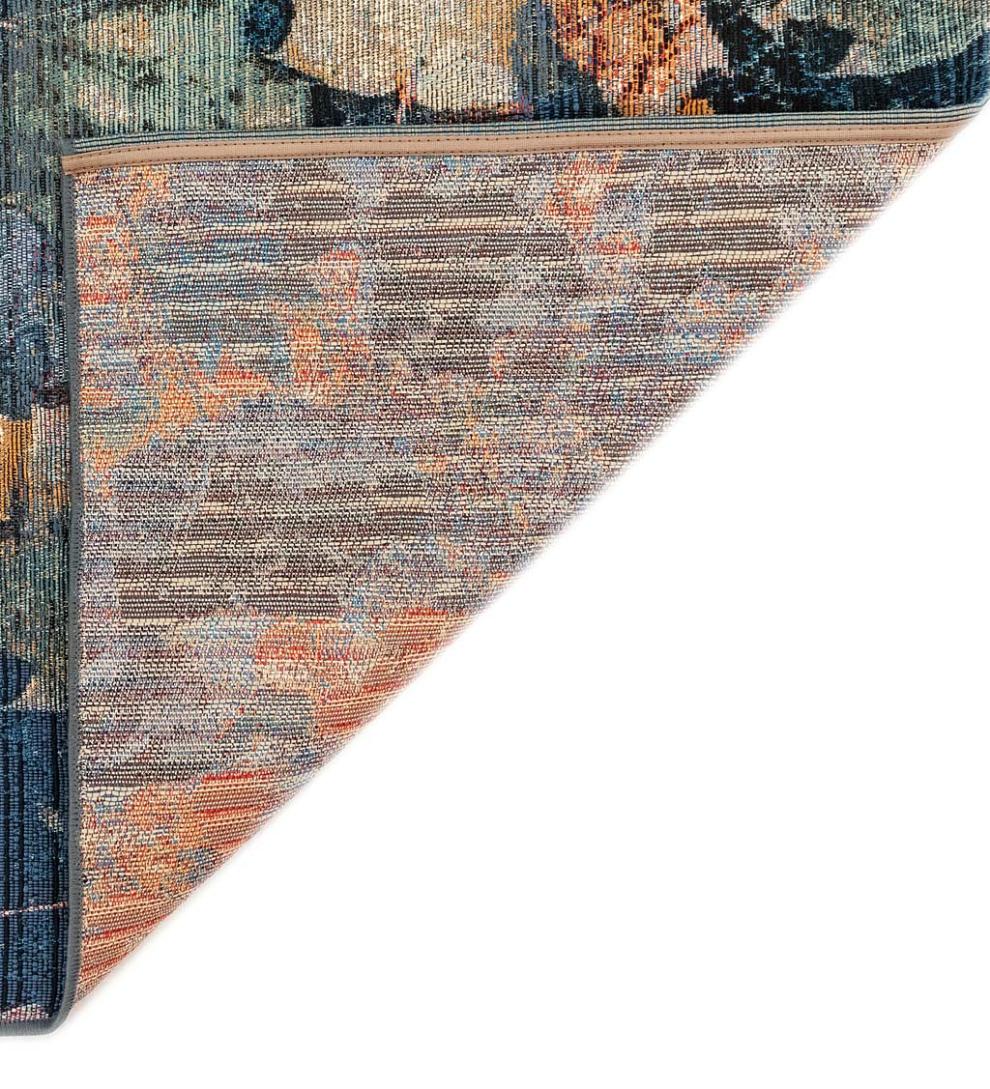 Plow &amp; Hearth Synthetic Rugs | Indoor Living Autumn Leaves 100% Polypropylene Indoor/Outdoor Rug