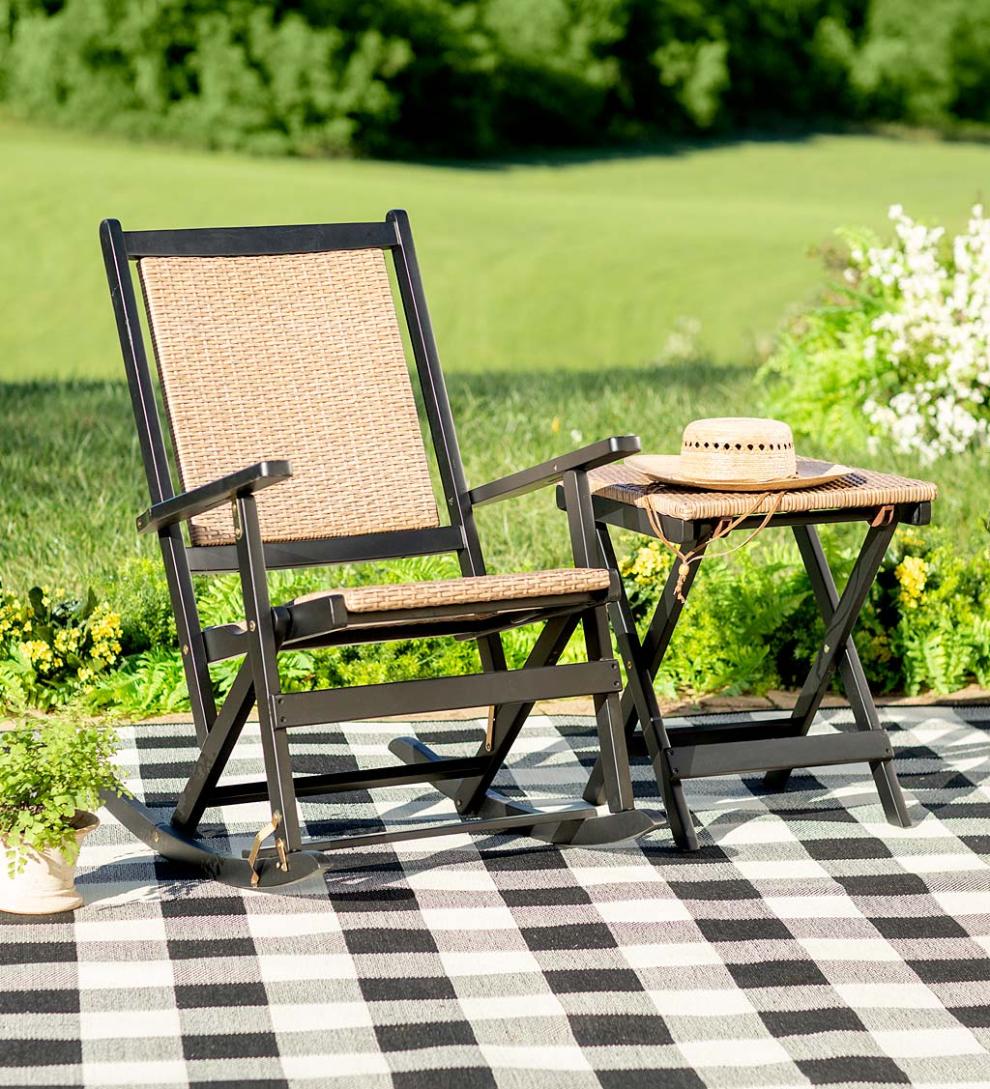 Plow &amp; Hearth Synthetic Rugs | Indoor Living Buffalo Plaid Indoor And Outdoor Polypropylene Rug