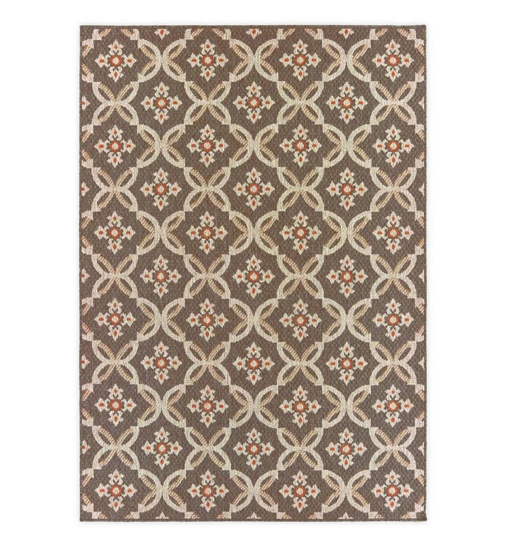 Plow &amp; Hearth Synthetic Rugs | Indoor Living Cambridge Meadow Indoor/Outdoor Rug