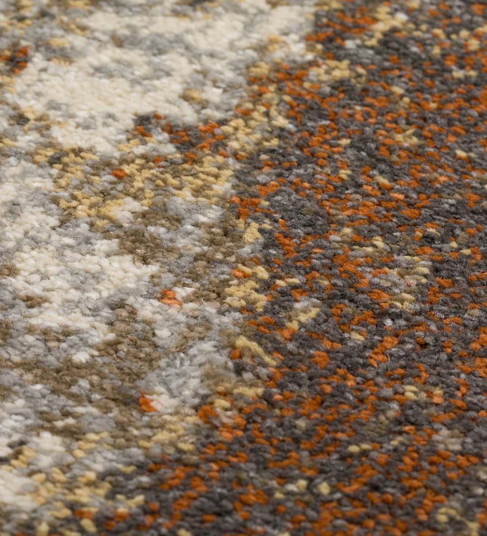 Plow &amp; Hearth Synthetic Rugs | Indoor Living Cedar Run Easy Care Polypropylene Rug