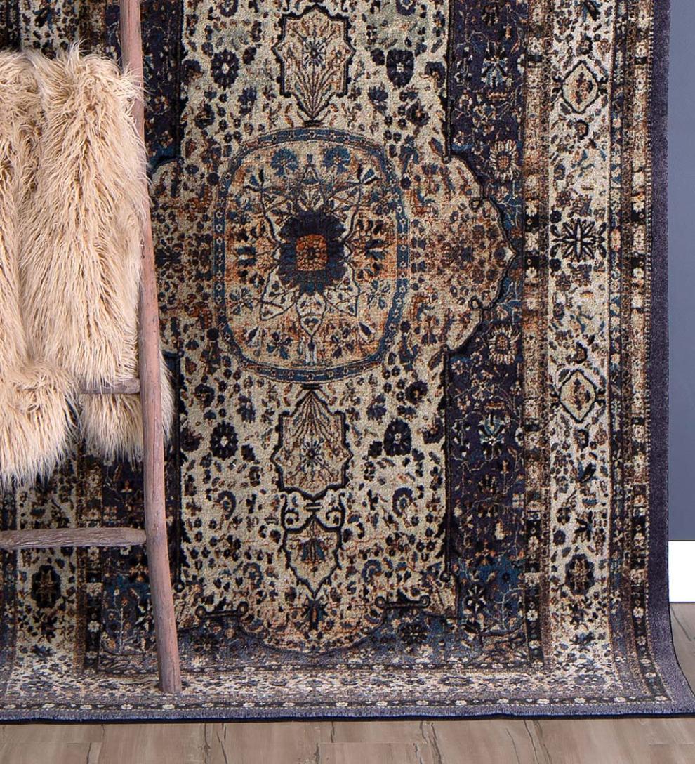 Plow &amp; Hearth Synthetic Rugs | Indoor Living Heirloom Shiraz Easy Care Smartstrand Rug