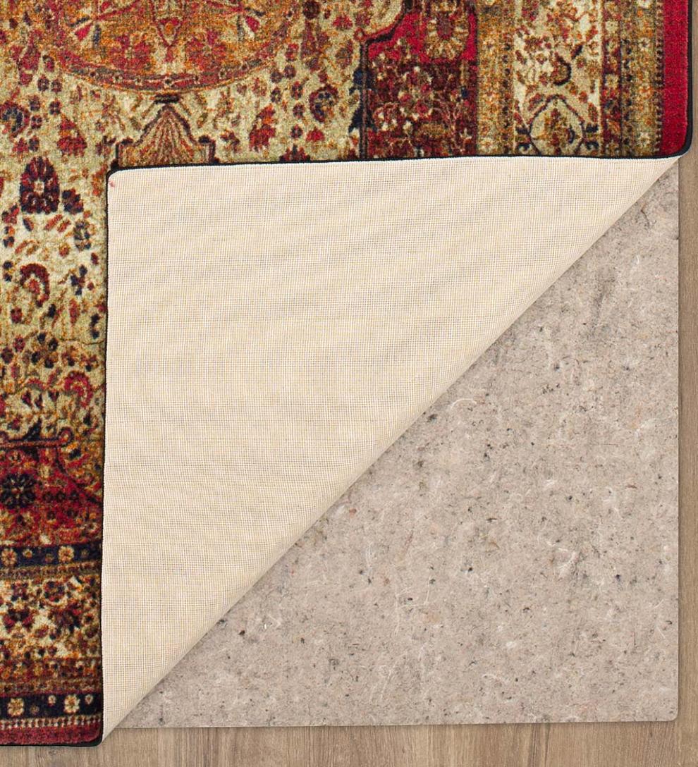 Plow &amp; Hearth Synthetic Rugs | Indoor Living Heirloom Shiraz Easy Care Smartstrand Rug