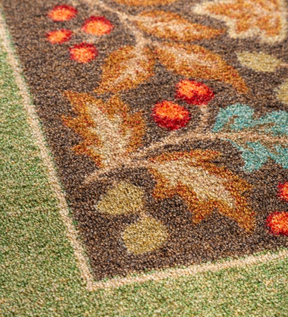 Plow &amp; Hearth Synthetic Rugs | Indoor Living Hickory Hill Edurastran Area Rug