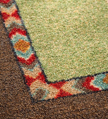 Plow &amp; Hearth Synthetic Rugs | Indoor Living Hickory Hill Edurastran Area Rug