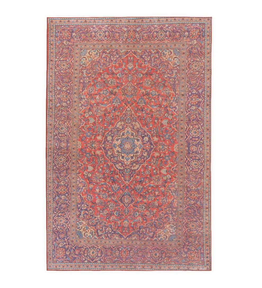Plow &amp; Hearth Synthetic Rugs | Indoor Living Indoor/Outdoor Berkley Tapestry Polyester Rug