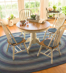 Plow &amp; Hearth Synthetic Rugs | Indoor Living Indoor/Outdoor Braided Polypro Roanoke Rug, Made In Usa