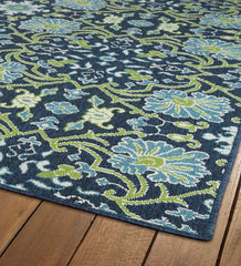 Plow &amp; Hearth Synthetic Rugs | Indoor Living Indoor/Outdoor Brunswick Garden Polypropylene Rug