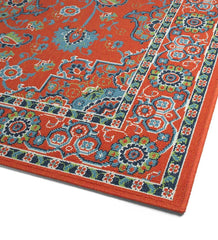 Plow &amp; Hearth Synthetic Rugs | Indoor Living Indoor/Outdoor Brunswick Spice Polypropylene Rug