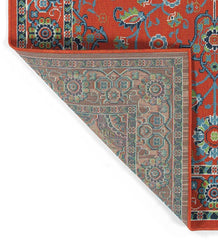 Plow &amp; Hearth Synthetic Rugs | Indoor Living Indoor/Outdoor Brunswick Spice Polypropylene Rug