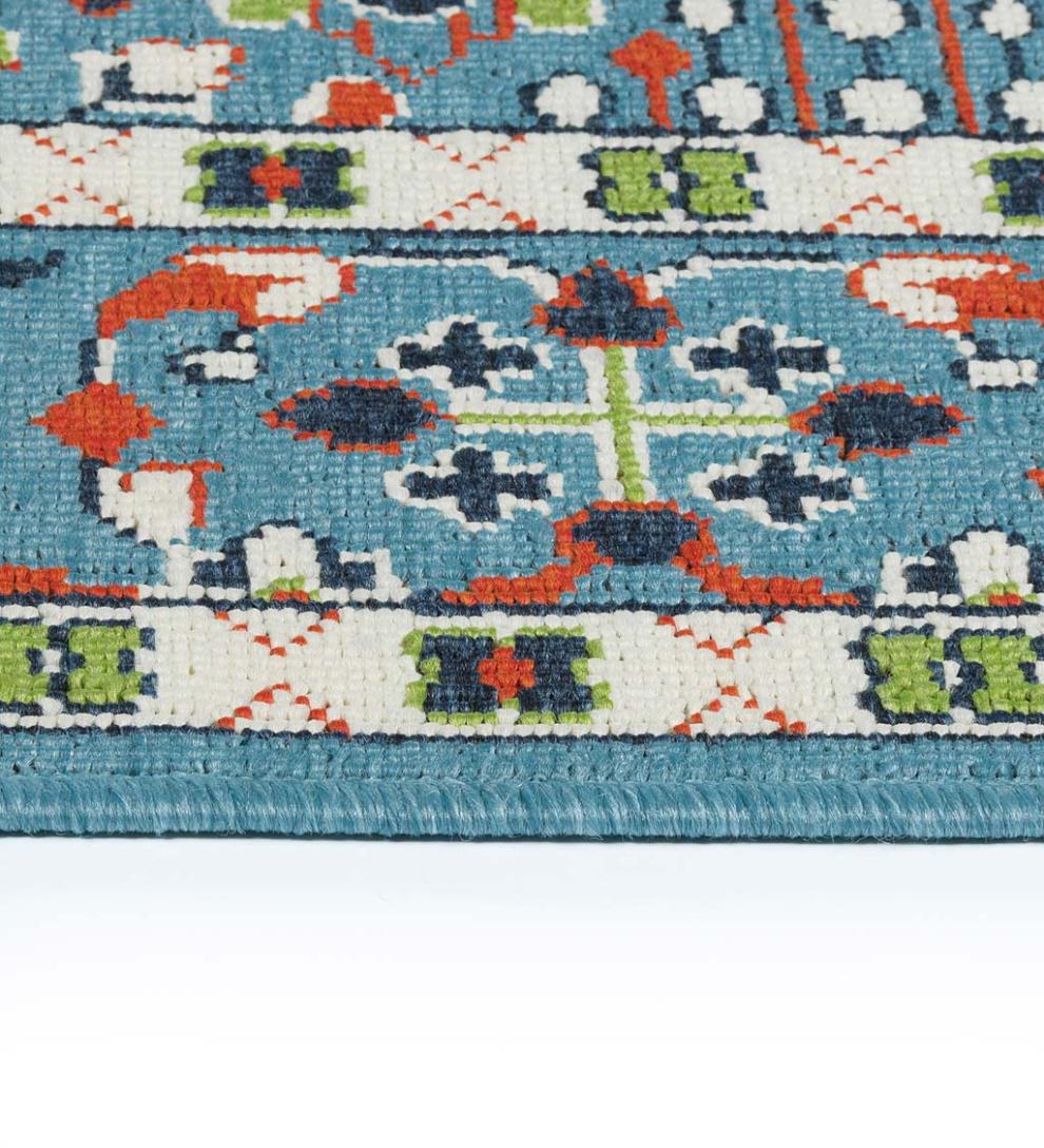 Plow &amp; Hearth Synthetic Rugs | Indoor Living Indoor/Outdoor Brunswick Tapestry Polypropylene Rug