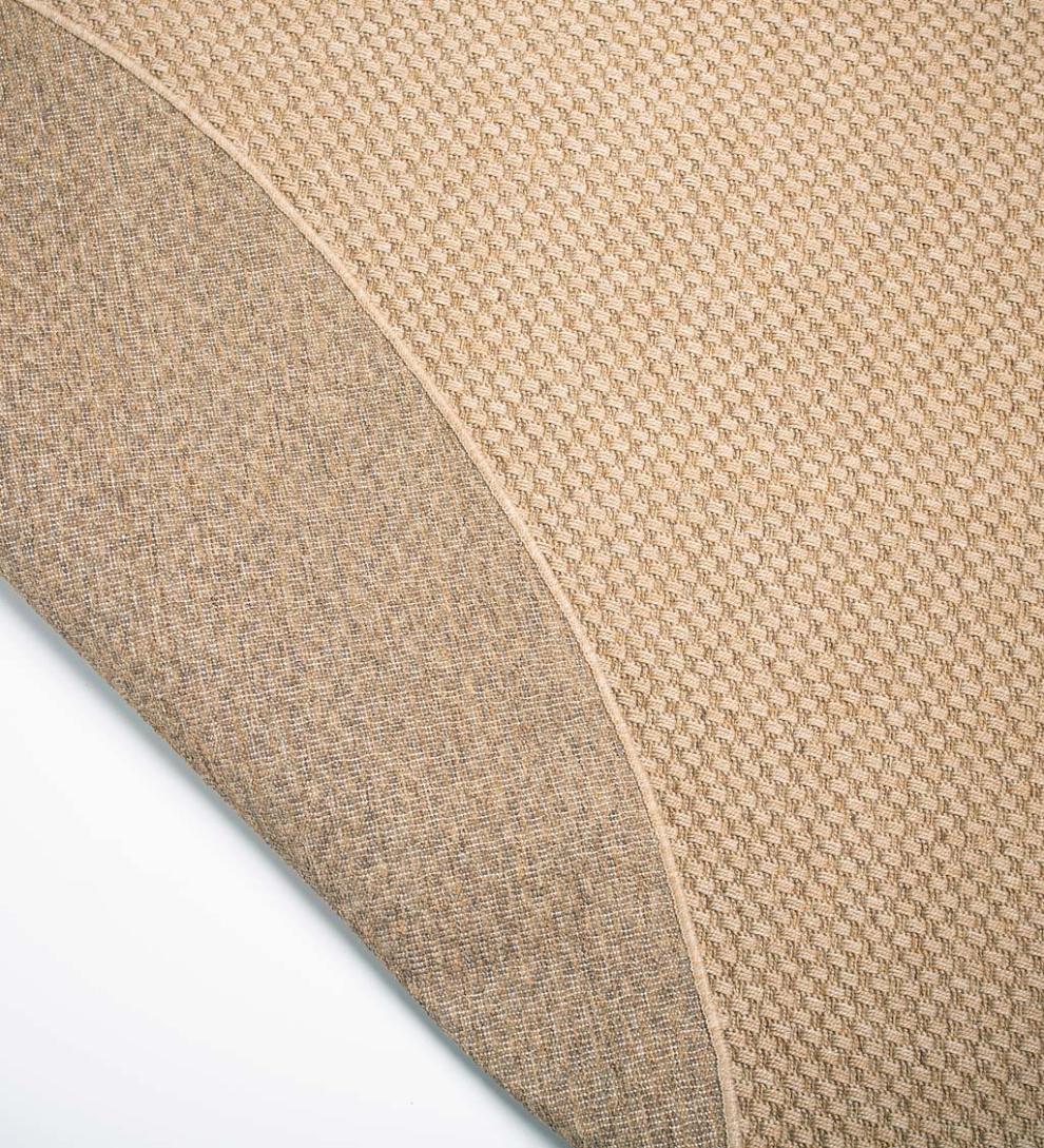 Plow &amp; Hearth Synthetic Rugs | Indoor Living Indoor/Outdoor Laurel Seagrass-Look Polypropylene Rugs