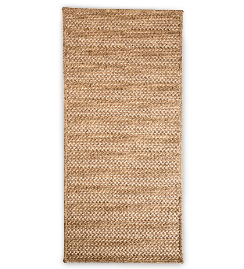 Plow &amp; Hearth Synthetic Rugs | Indoor Living Indoor/Outdoor Laurel Seagrass-Look Polypropylene Rugs