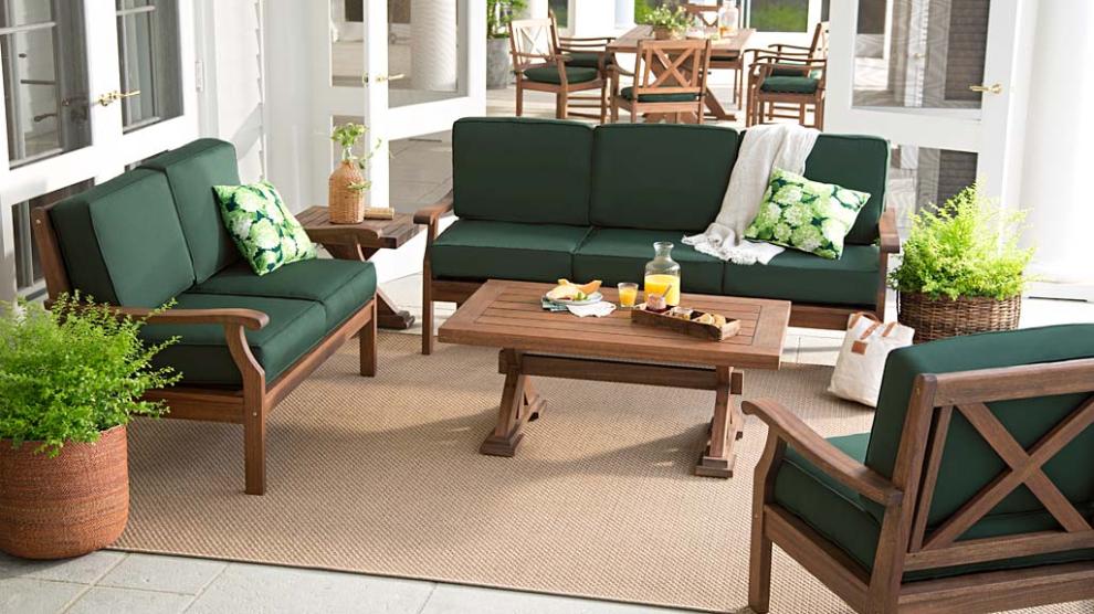 Plow &amp; Hearth Synthetic Rugs | Indoor Living Indoor/Outdoor Laurel Seagrass-Look Polypropylene Rugs