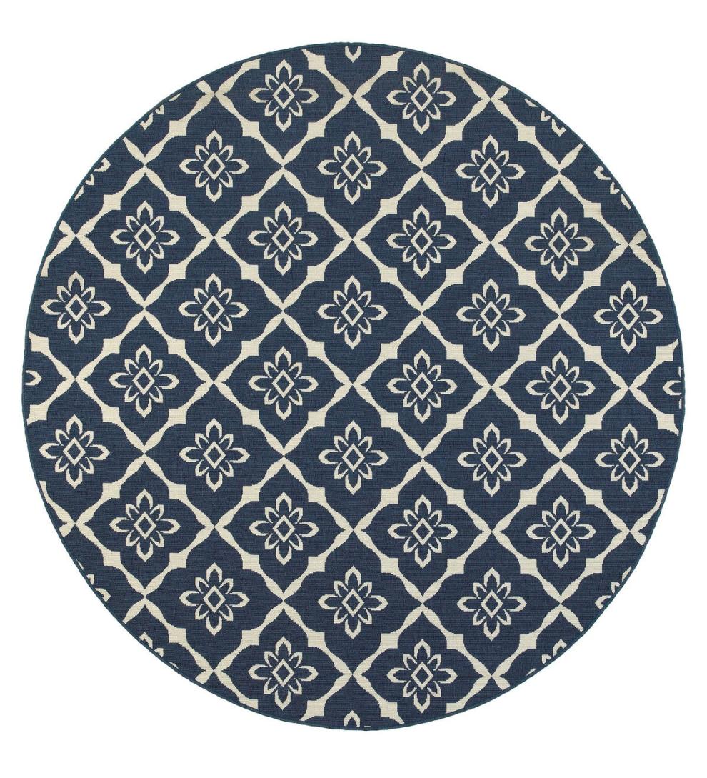 Plow &amp; Hearth Synthetic Rugs | Indoor Living Indoor/Outdoor Lexington Trellis Rug