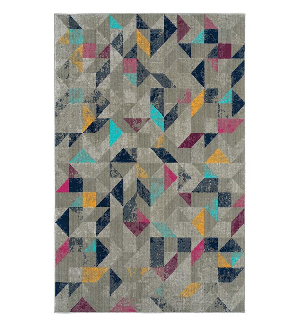Plow &amp; Hearth Synthetic Rugs | Indoor Living Indoor/Outdoor Oakland Star Polypropylene Rug