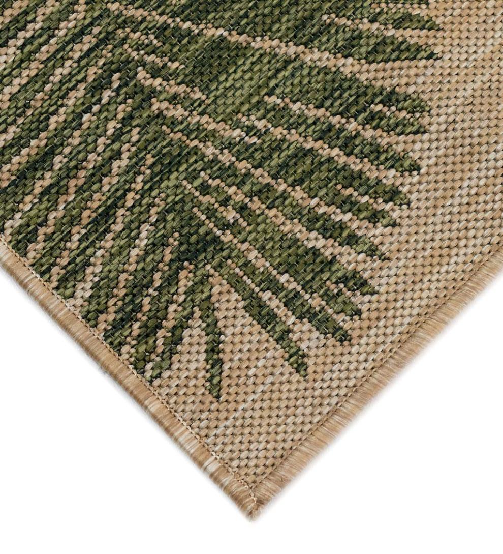 Plow &amp; Hearth Synthetic Rugs | Indoor Living Indoor/Outdoor Textured Palms Polypropylene Rug