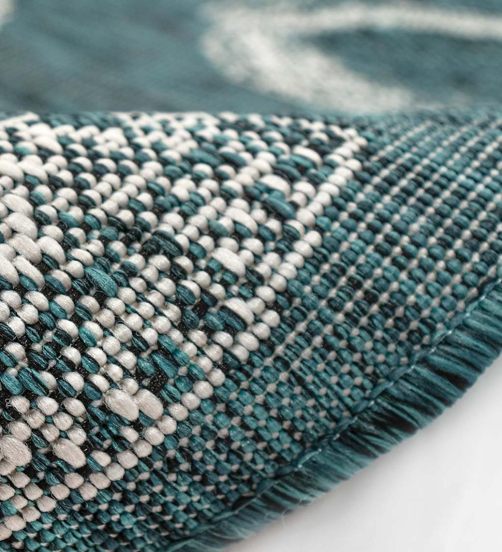 Plow &amp; Hearth Synthetic Rugs | Indoor Living Indoor/Outdoor Textured Shells Polypropylene Rug