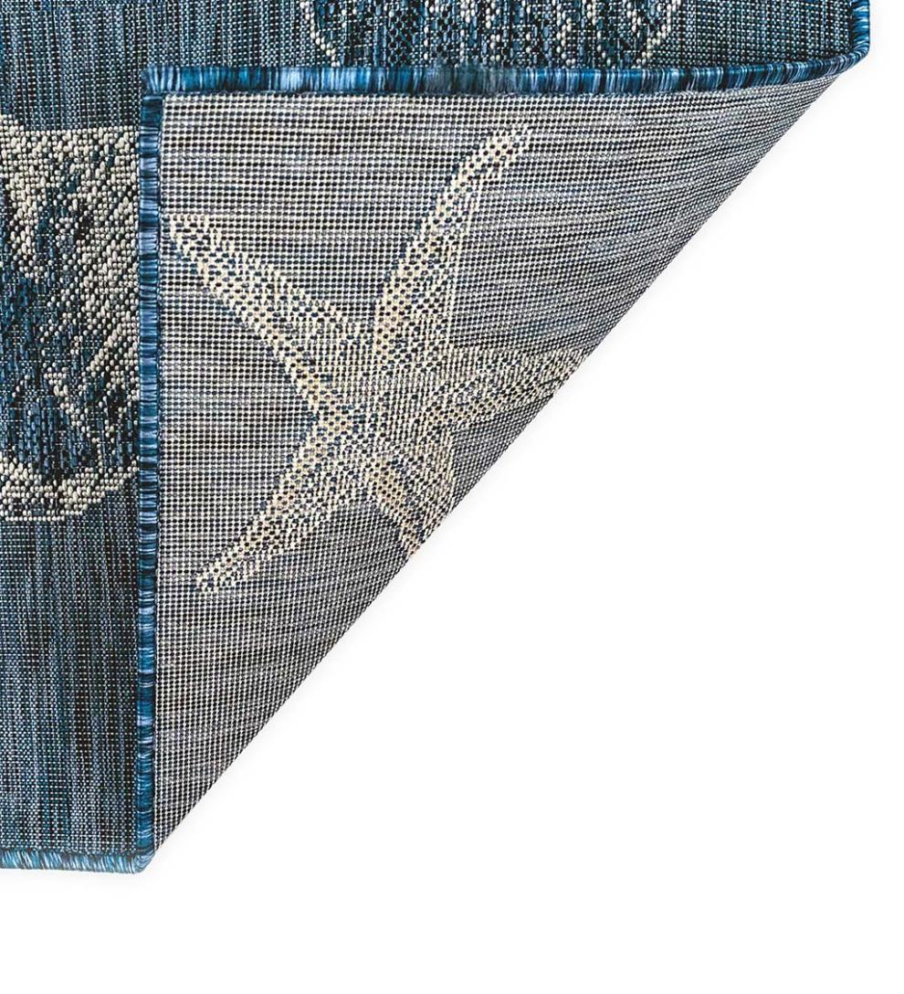 Plow &amp; Hearth Synthetic Rugs | Indoor Living Indoor/Outdoor Textured Shells Polypropylene Rug