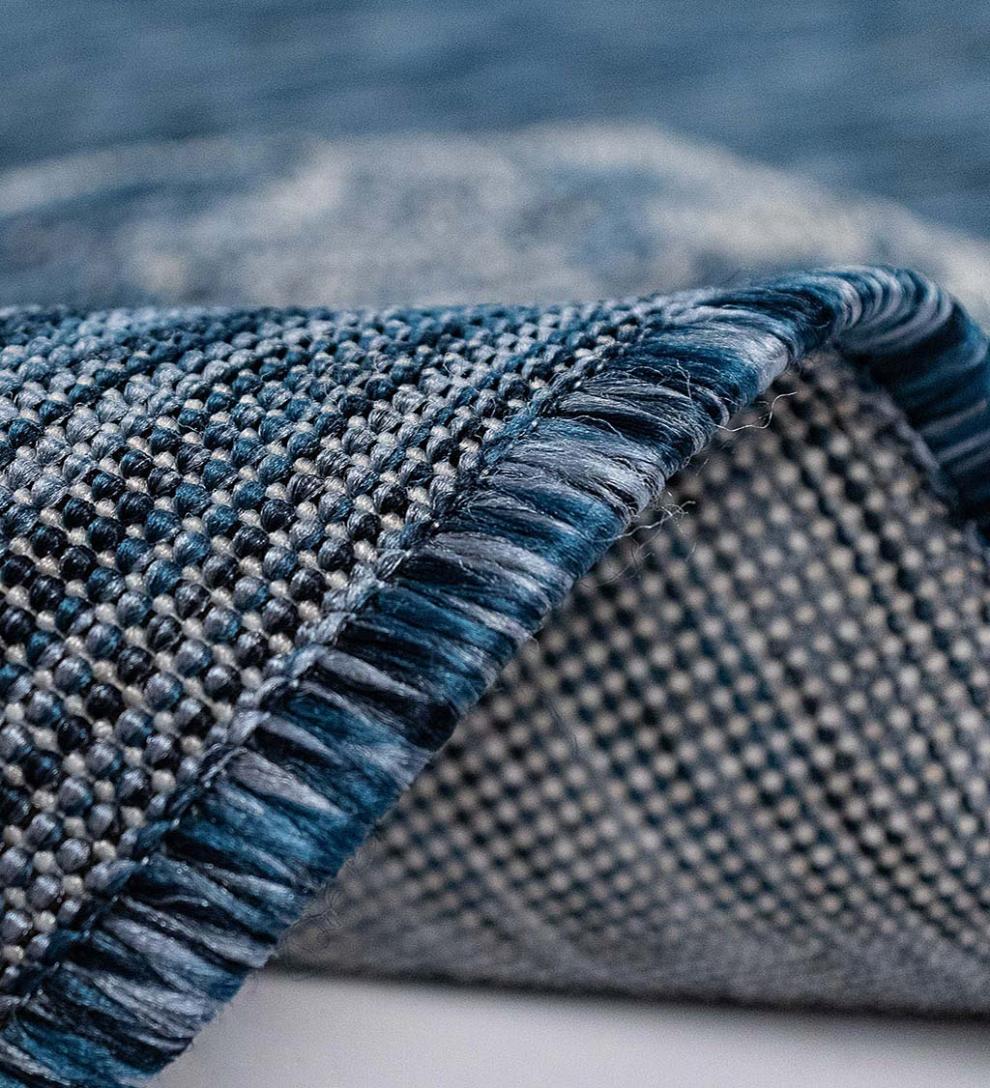 Plow &amp; Hearth Synthetic Rugs | Indoor Living Indoor/Outdoor Textured Shells Polypropylene Rug