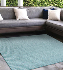 Plow &amp; Hearth Synthetic Rugs | Indoor Living Indoor/Outdoor Textured Stripe Polypropylene Rug