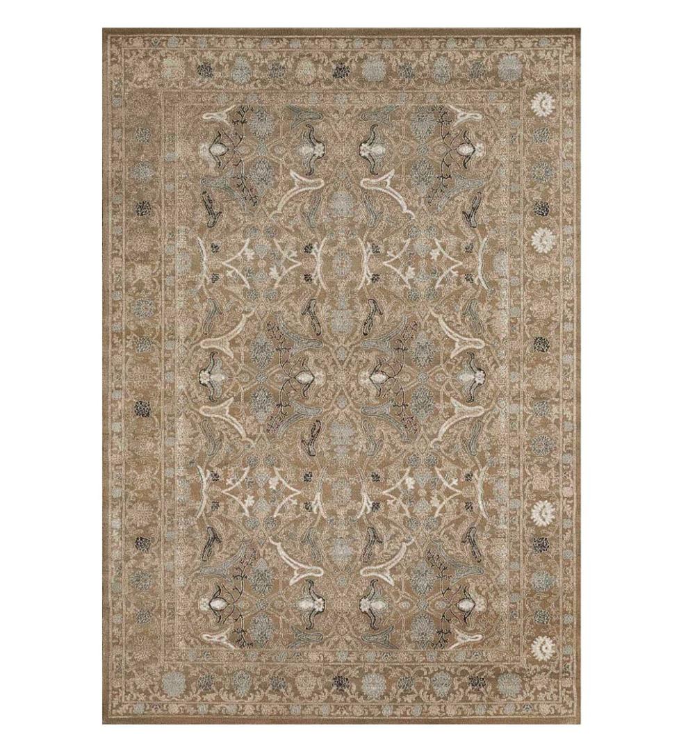 Plow &amp; Hearth Synthetic Rugs | Indoor Living Kingston Polypropylene Area Rug
