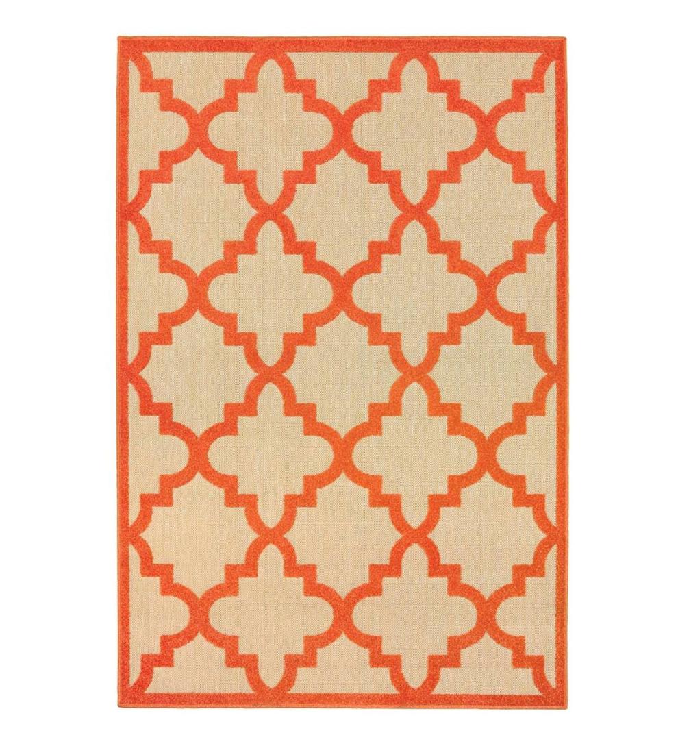 Plow &amp; Hearth Synthetic Rugs | Indoor Living Lafayette Indoor/Outdoor Rug