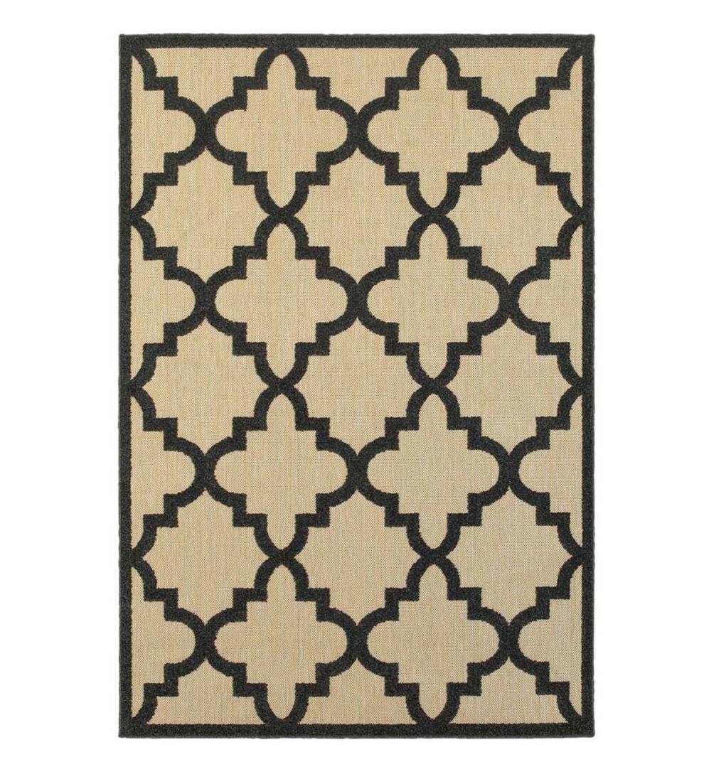 Plow &amp; Hearth Synthetic Rugs | Indoor Living Lafayette Indoor/Outdoor Rug