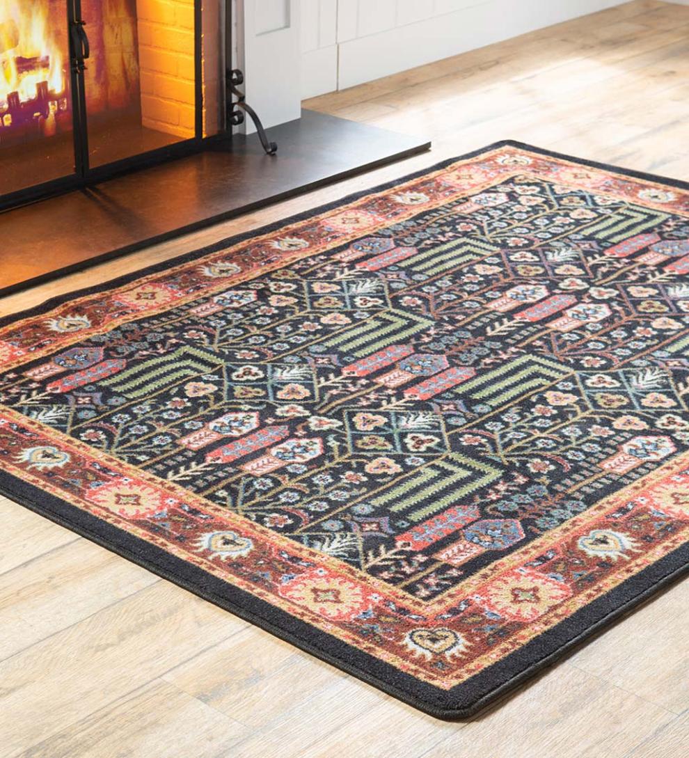 Plow &amp; Hearth Synthetic Rugs | Indoor Living Mount Joy Endurastran Area Rug