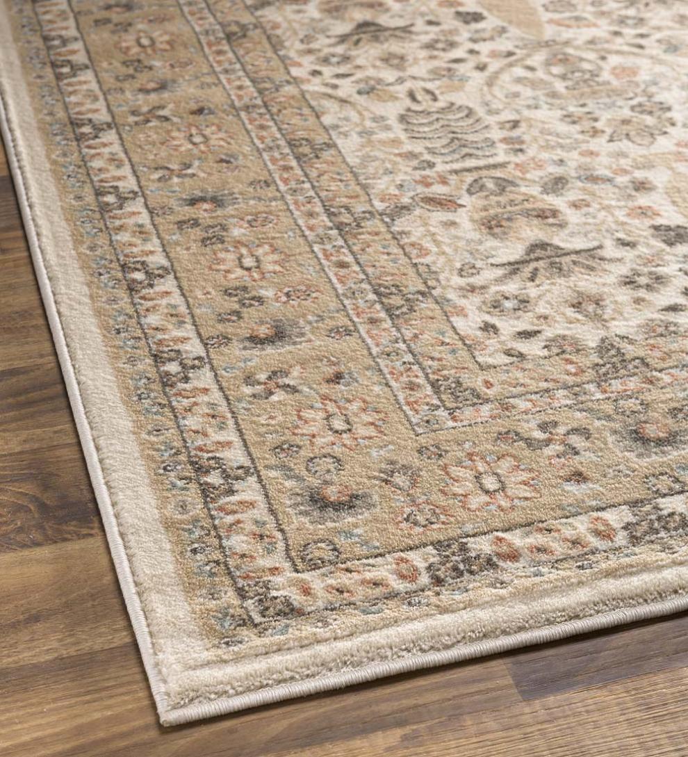 Plow &amp; Hearth Synthetic Rugs | Indoor Living Oak Lawn Polypropylene Rug