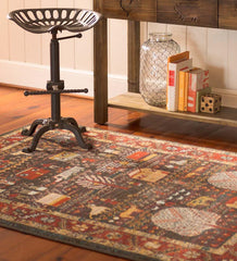 Plow &amp; Hearth Synthetic Rugs | Indoor Living Polypropylene Shaker Village Rugs